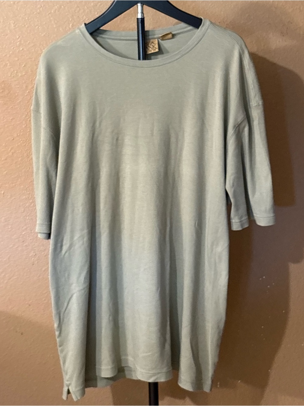 Jos.A. Bank Mens Olive Green 100% Pima Cotton Crewneck Short Sleeve T-shirt Xl
